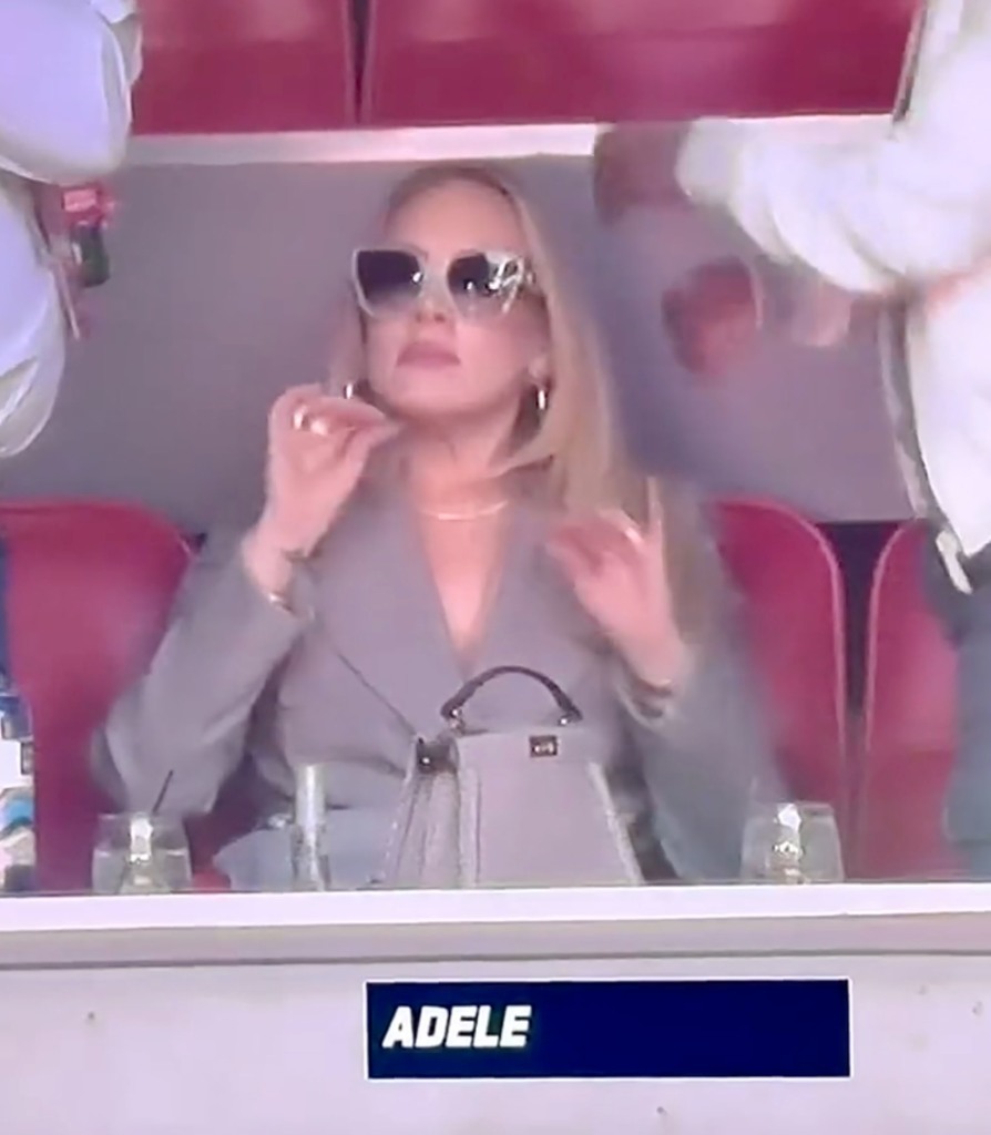 Adele becomes an instant meme at the Super Bowl