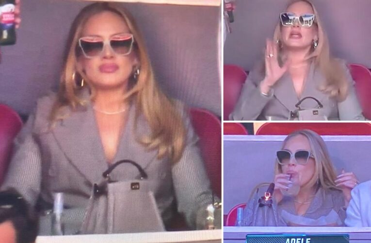 Adele becomes a meme during Rihanna’s Super Bowl halftime show