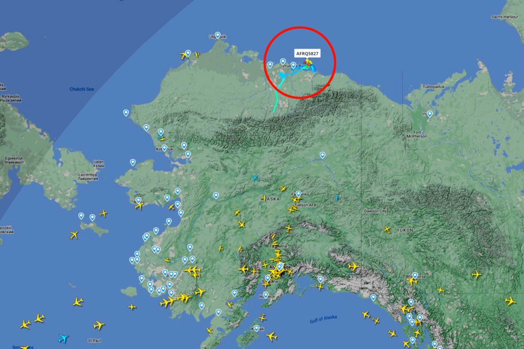 Alaska map