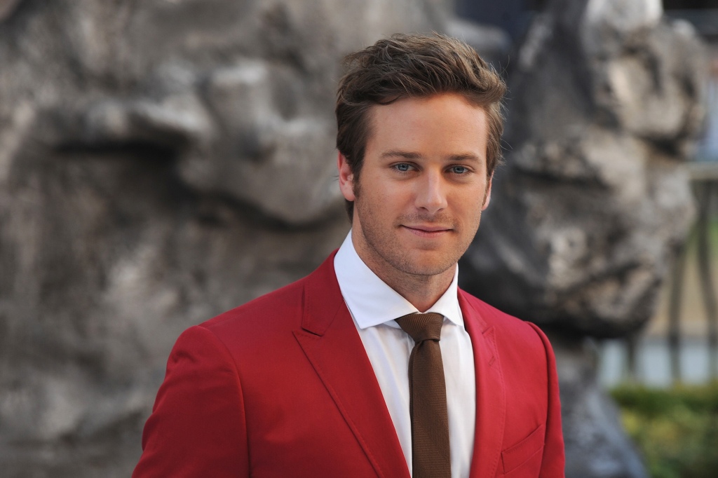 Armie Hammer at "The Lone Ranger" premiere in 2013.