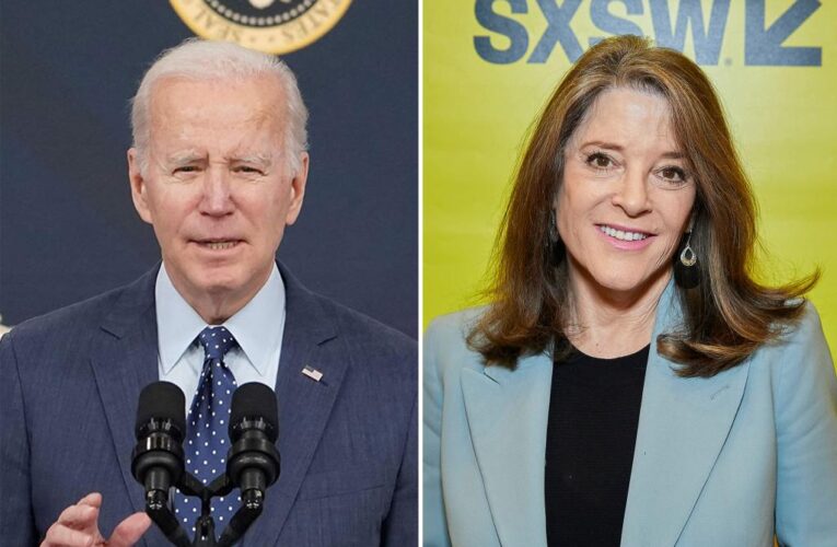 Marianne Williamson poised to challenge Biden for 2024 nomination