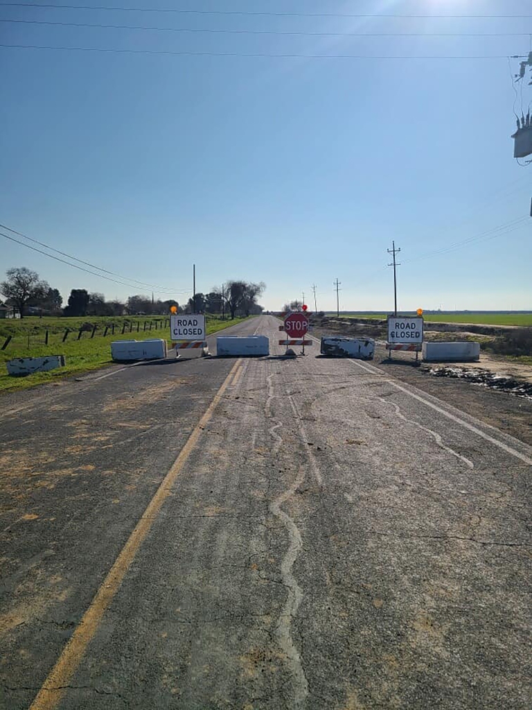 According to officials, the driver of the truck ignored road closure signs and went around barriers.