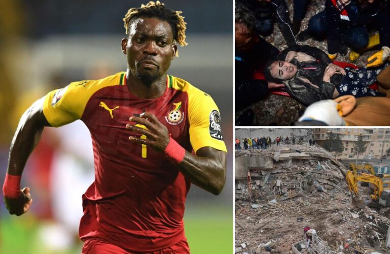 World Cup star Christian Atsu pulled alive from Turkey quake rubble