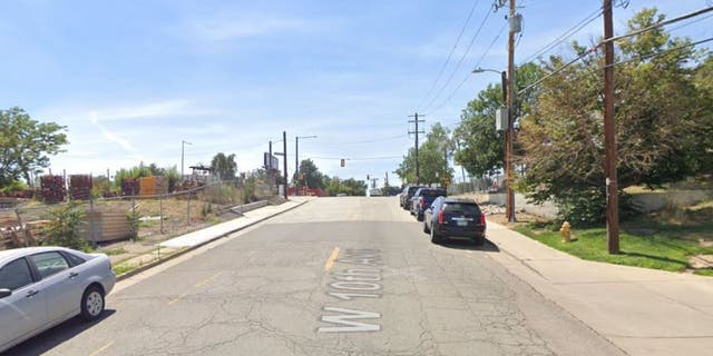 2900 block of West 10th Avenue in Denver near where the juvenile suspect was found