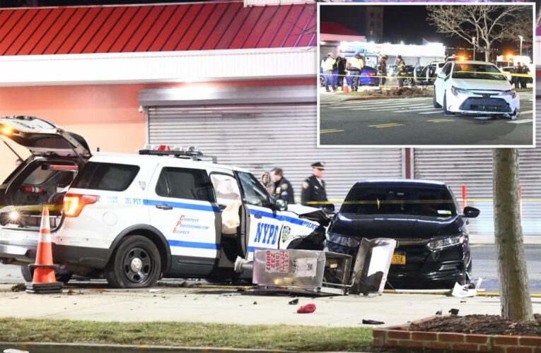 NYPD car hits, kills cyclist in NYC