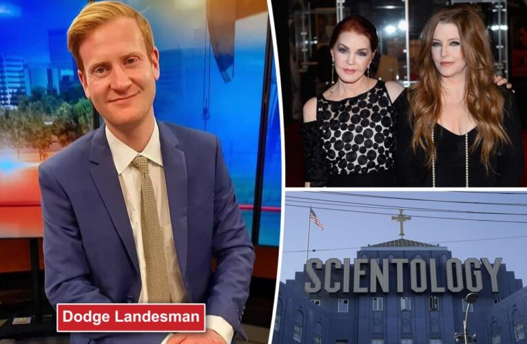 News anchor claims he was fired after Scientology complaints
