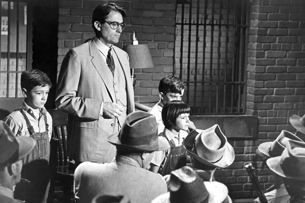 Gregory Peck in To Kill a Mockingbird