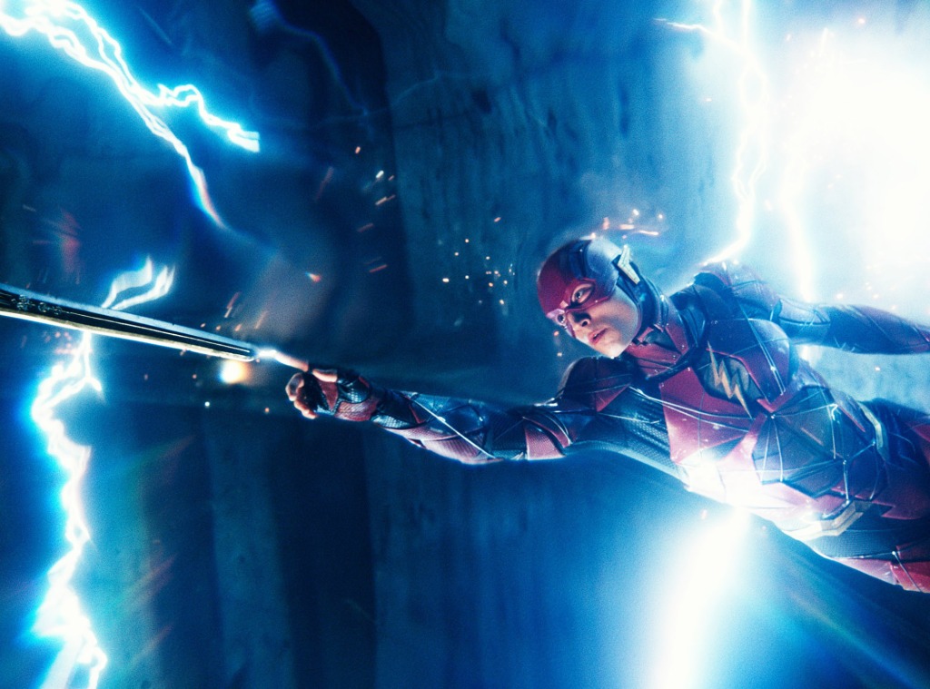 Ezra Miller as The Flash, 2017.