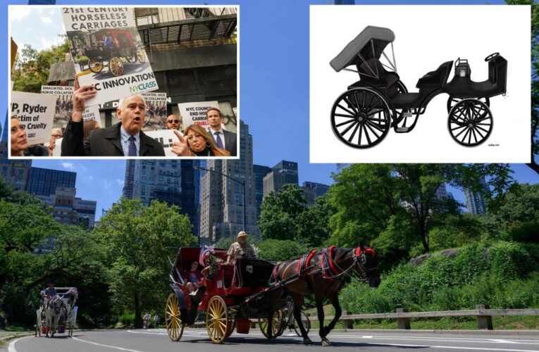 Wealthy donor seeks to replace city’s horse carriages with electric