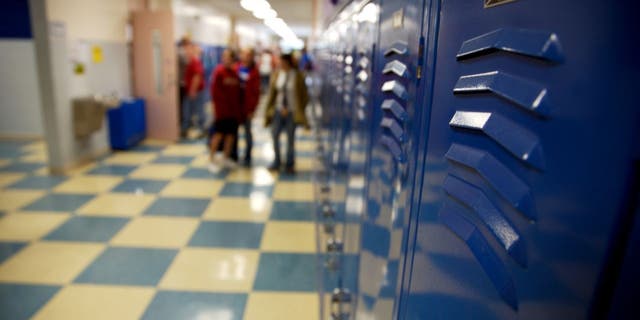 High school lockers