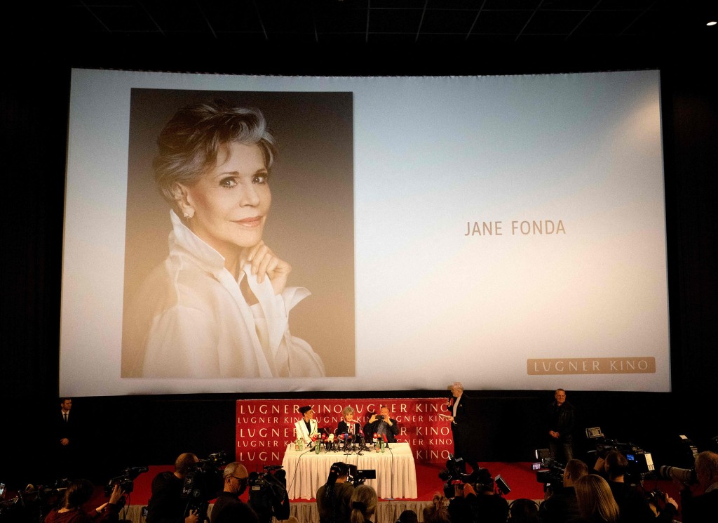 Jane Fonda in Austria.