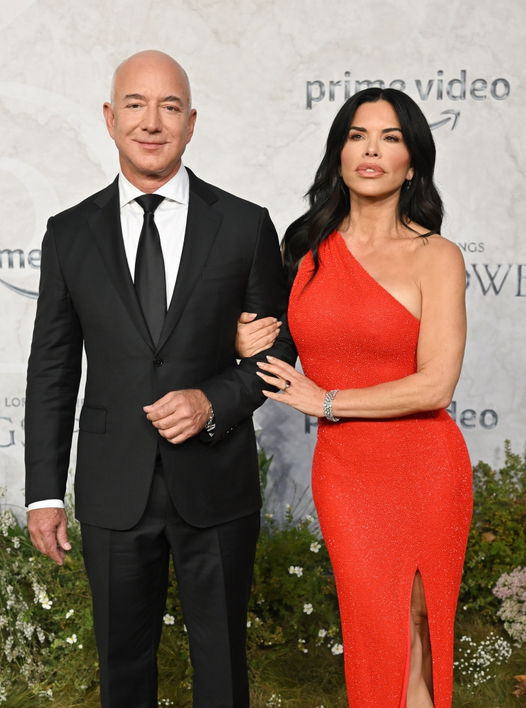 Jeff Bezos and Lauren Sanchez