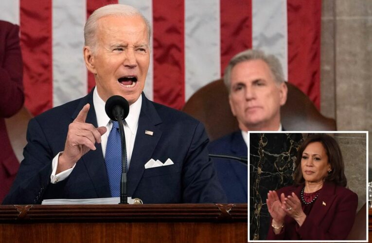 Kamala Harris insists ‘bold and vibrant’ Biden not too old to run again