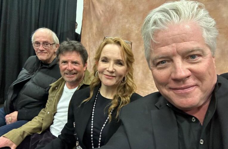 Michael J. Fox, ‘Back to the Future’ co-stars share touching reunion