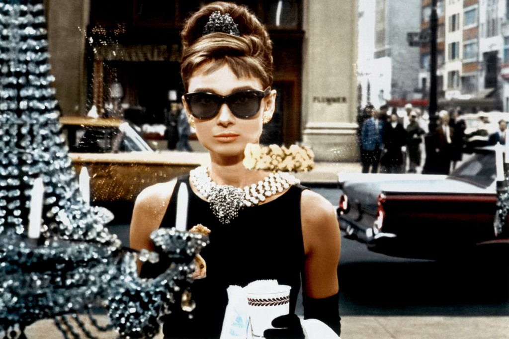 Audrey Hepburn in "Breakfast at Tiffany's" 