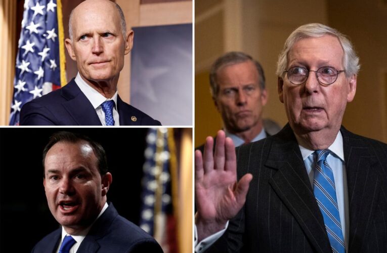 Mitch McConnell removes Rick Scott and Mike Lee from Senate panel