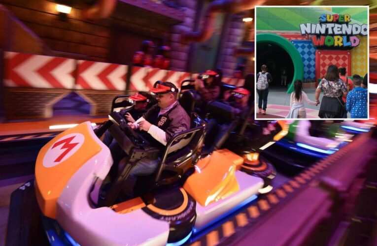 Universal Studios’ new Mario Kart ride ripped for rules restricting plus-sized visitors