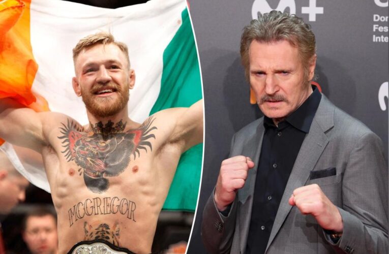 Conor McGregor responds to Liam Neeson calling him a ‘little leprechaun’