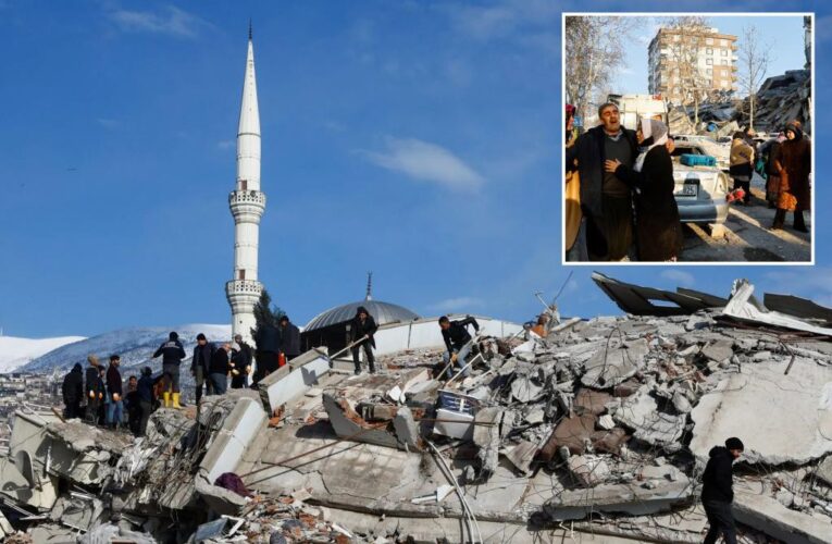 Death toll from Syria-Turkey quake rises to more than 8,700