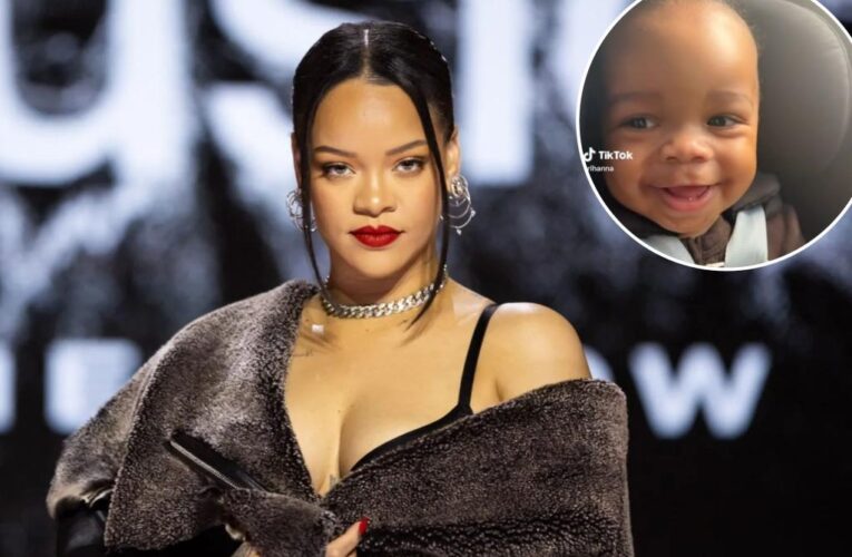 Rihanna credits young son for tackling ‘important’ Super Bowl halftime show