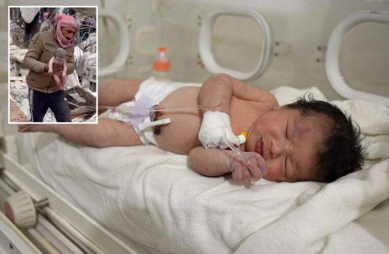 Baby born under rubble of Syria-Turkey earthquake named Aya