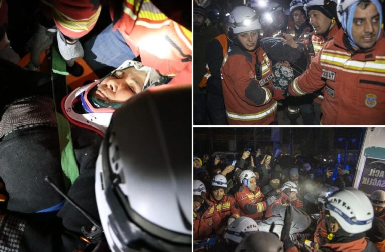 Turkey earthquake toll tops 24,150 as two women rescued from rubble