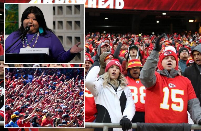 Kansas City Chiefs ‘tomahawk chop’ protested by Indigenous activists