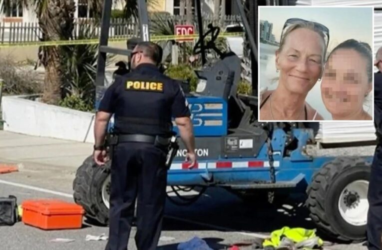Florida grandmother run over and killed by forklift at beachfront hotel