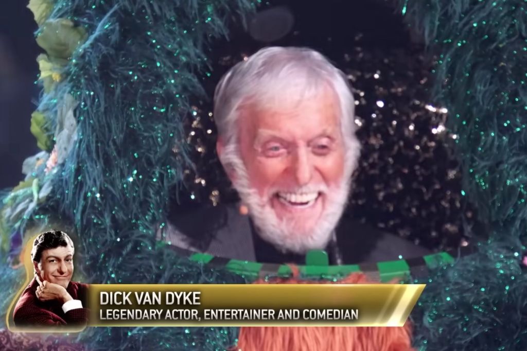 Dick Van Dyke said he was "so positive" that nobody would guess it was him under the gnome costume.