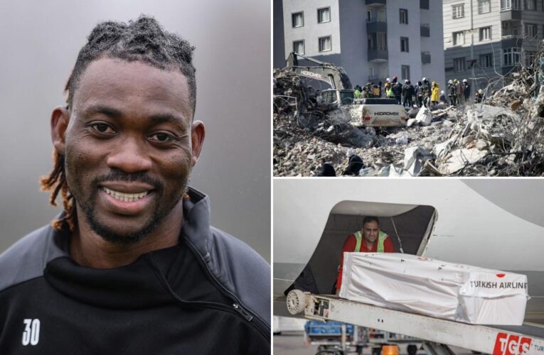 Christian Atsu’s body flown to Ghana after Turkey earthquake