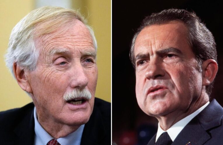 ‘Twitter Files’ compares Maine Sen. Angus King to Nixon