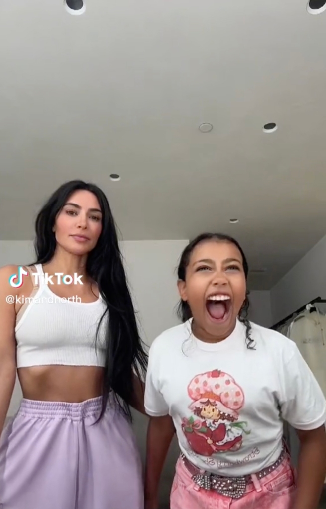 On the mom and daughter's joint TikTok account, the two often recreate viral video trends together. 