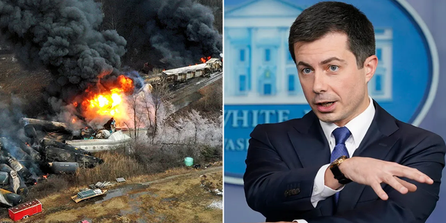 Secretary of Transportation Pete Buttigieg has faced heavy criticism for his response to train derailments in Ohio.