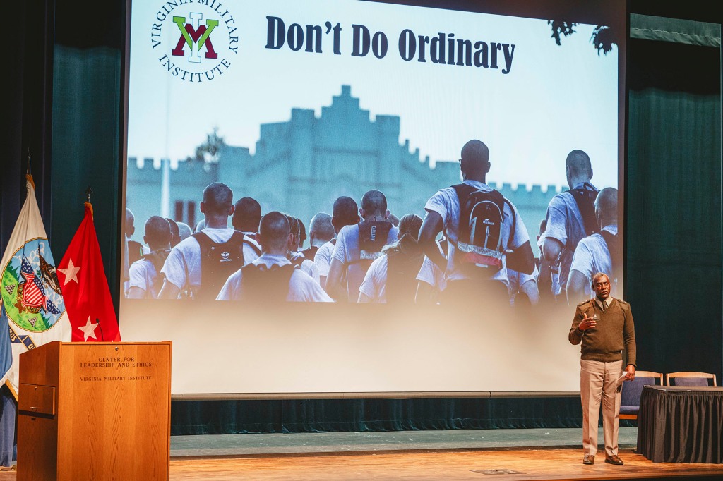 Virginia Military Institute Superintendent Cedric Wins