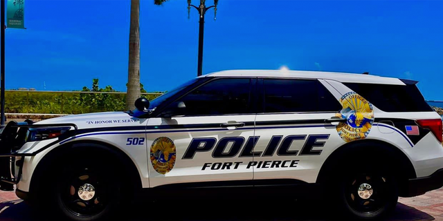 Fort Pierce Police Department vehicle. 