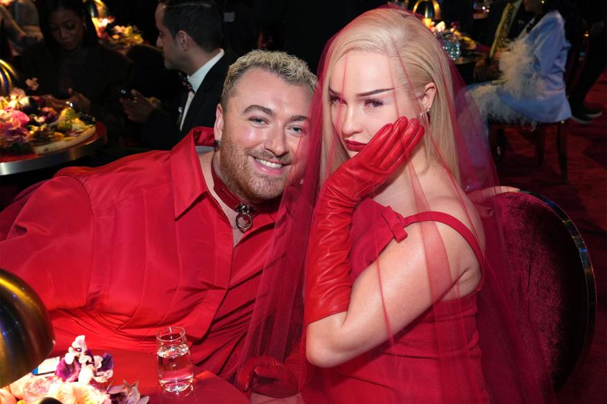 "Unholy" crooners Sam Smith and Kim Petras made Grammys history Sunday.