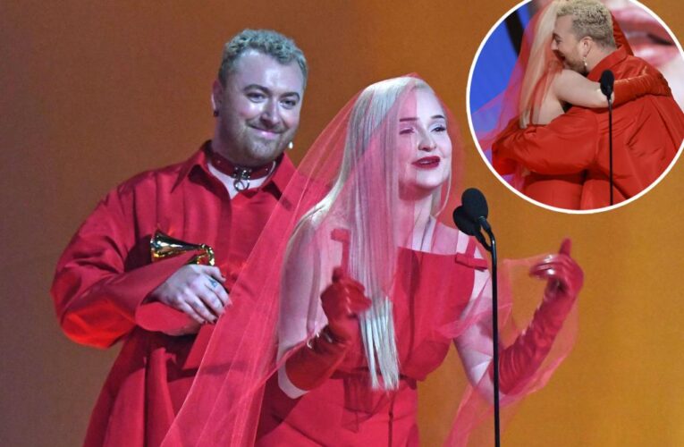 Kim Petras and Sam Smith win Best Duo at Grammys.
