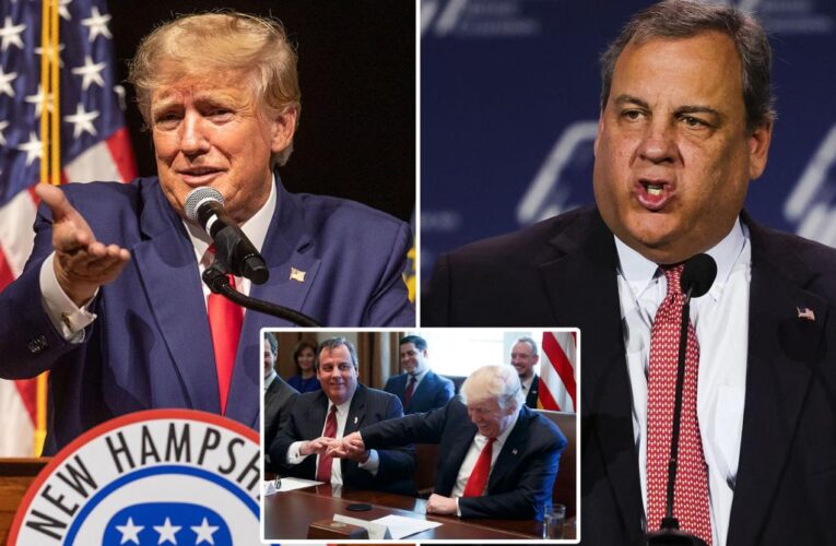 Trump, Christie bicker online over 2024 presidential election