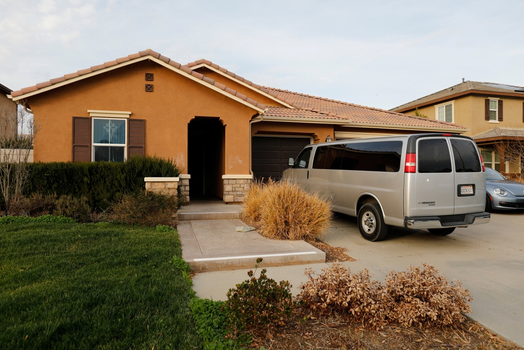 The Turpin "House of Horrors" in Perris, California.