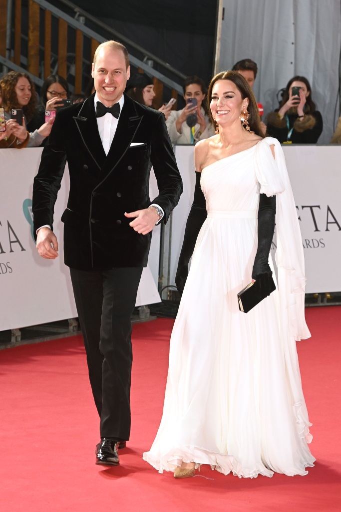 The pair walked the red carpet together on Sunday evening. 