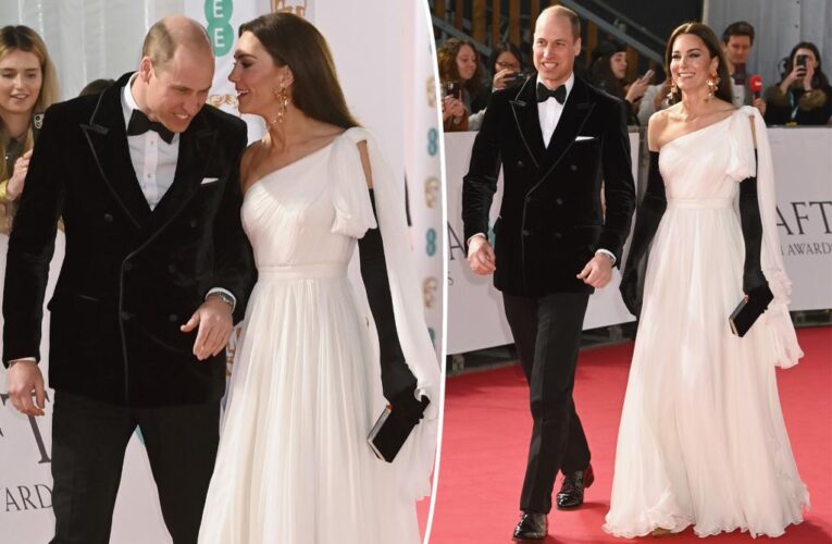Prince William and Kate Middleton stun during 2023 BAFTAs
