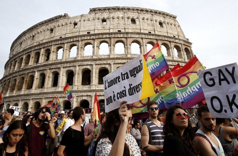 Italy’s LGBTQ+ community decries government’s attacks on same-sex parental rights