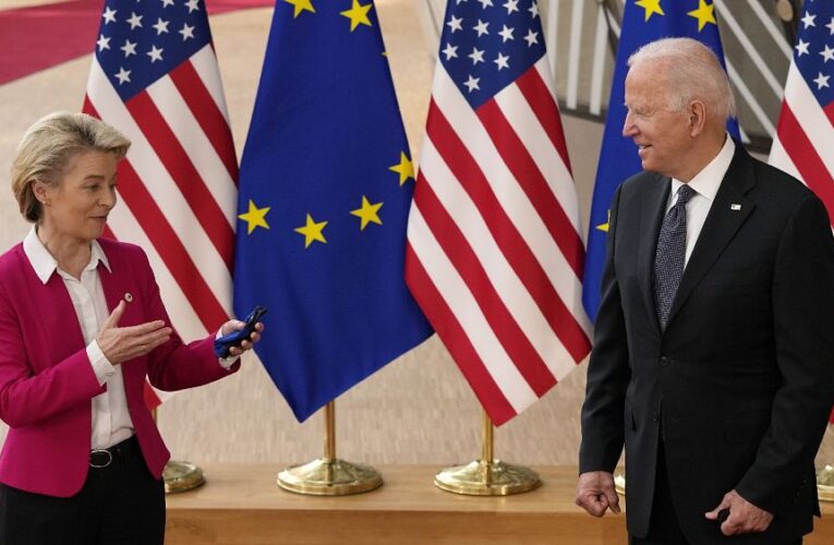 Clean tech subsidies and Ukraine to be main topics as von der Leyen meets Biden