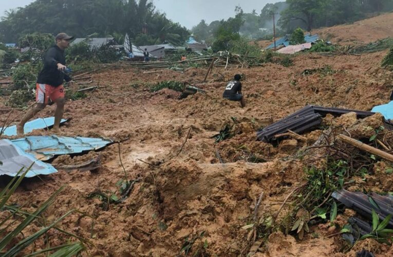 Indonesia landslides kill 10, rescuers search for 42 missing
