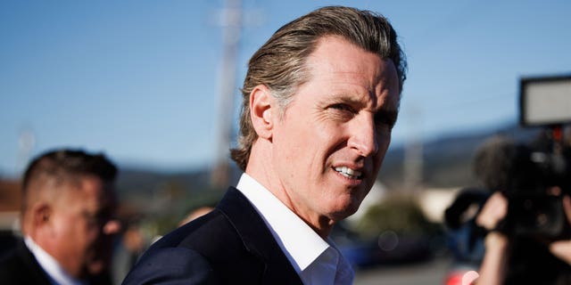 California Gov. Gavin Newsom.