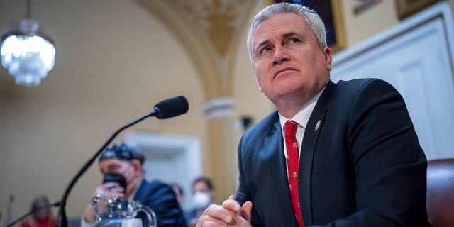 House Oversight chair James Comer, R-Ky., pauses for questions in the House Rules Committee on Feb. 6, 2023.