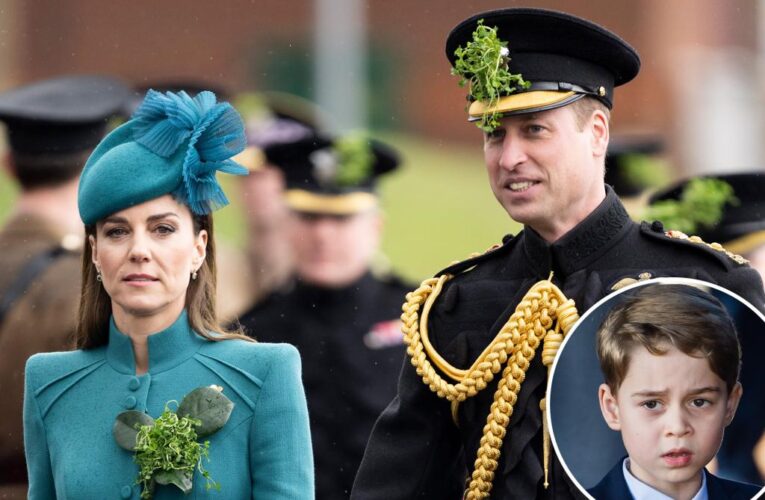 William, Kate in ‘argument’ about George’s coronation role