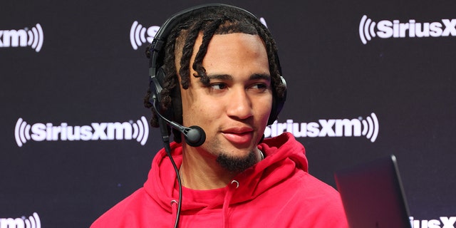 CJ Stroud attends SiriusXM At Super Bowl LVII on February 10, 2023 in Phoenix, Arizona.