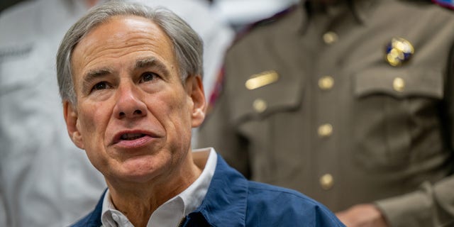 Texas Gov. Greg Abbott speaks during a news conference on January 31, 2023 in Austin, Texas.