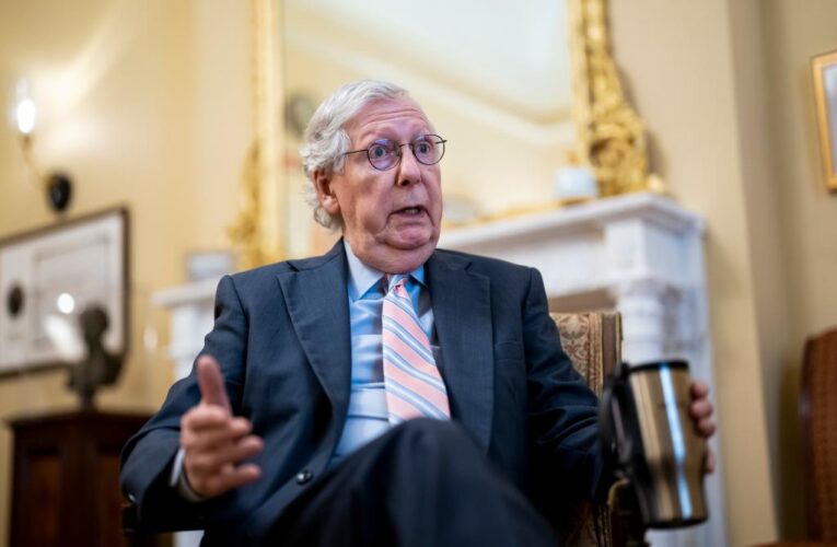 Mitch McConnell leaves rehab facility after concussion therapy